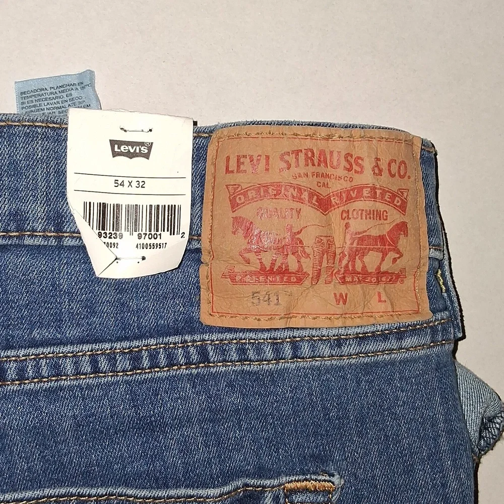 Levi's 541 Athletic Taper Fit Jeans - Stretch Big&Tall 54x32 NWT - Picture 3 of 4
